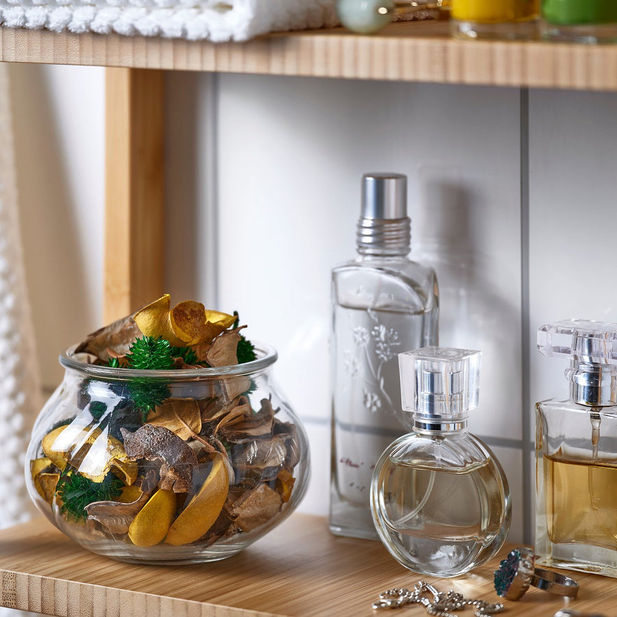 FRÖFINK scented potpourri, Sandalwood & patchouli brown, 60 g