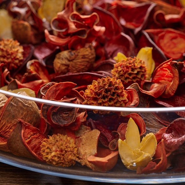 FRÖFINK scented potpourri, Peach orange, 60 g