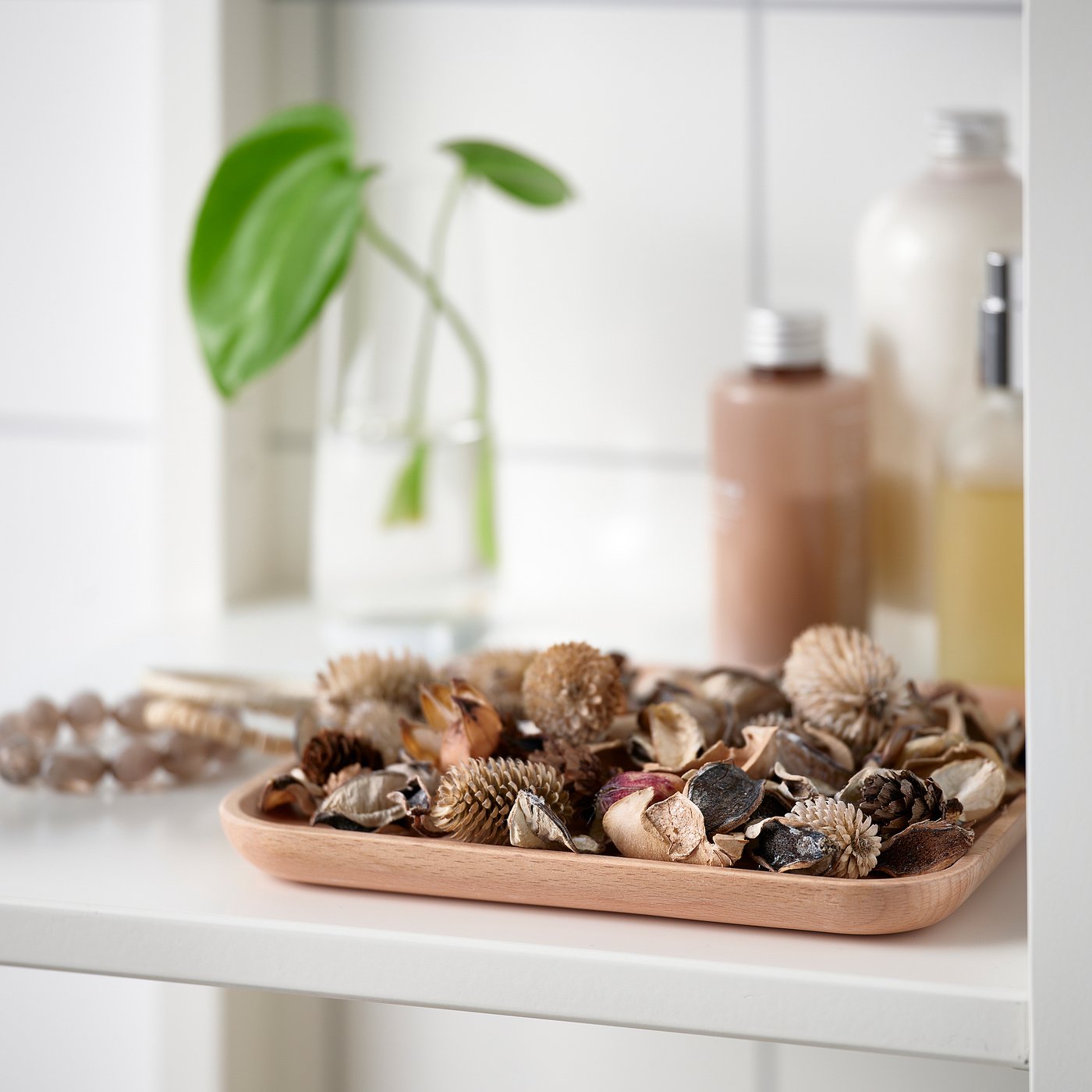 FRÖFINK scented potpourri, Vanilla beige, 60 g