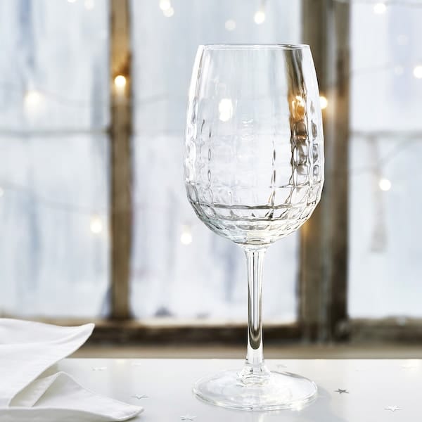 Ikea FRÖJDA - Wine glass, clear glass, 47 cl