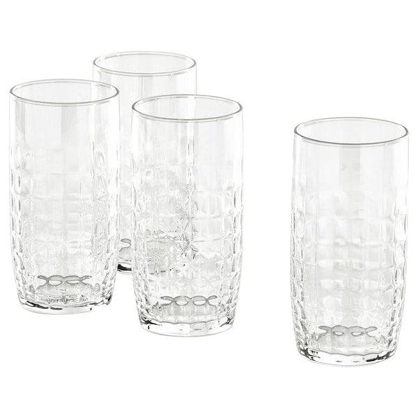 FRÖJDA - Glass, clear glass, 40 cl