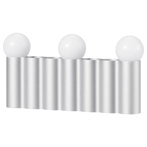 Ikea FRÖJDA - LED table decoration, battery-operated silver-colour, 9x18 cm