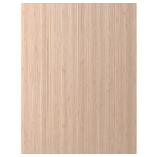 FRÖJERED cover panel, light bamboo, 62x80 cm