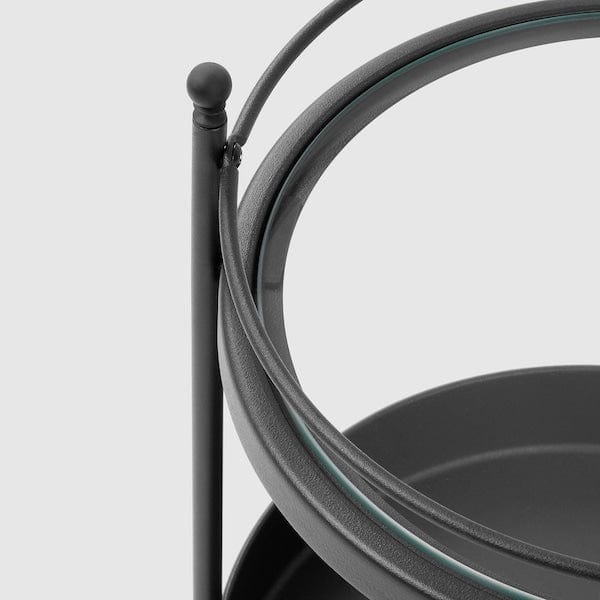 Ikea FRÖSJÖN - Trolley, black, 55x35 cm