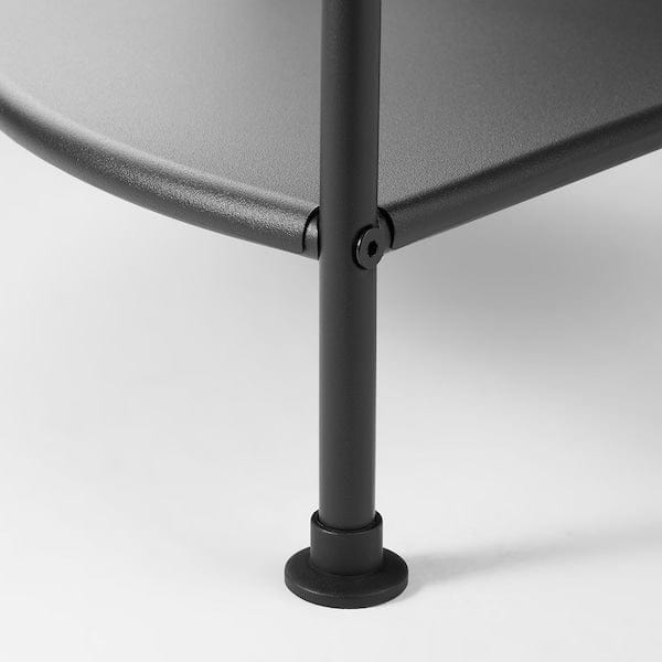Ikea FRÖSJÖN - Corner Shelf, black,35x156 cm