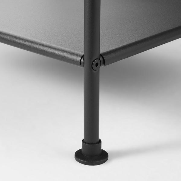 Ikea FRÖSJÖN - Shelving unit, black, 40x96 cm