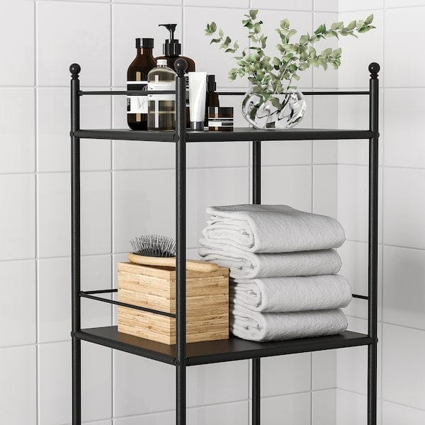 Ikea FRÖSJÖN - Shelving unit, black, 40x96 cm