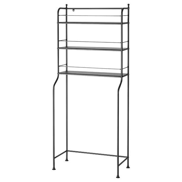 Ikea FRÖSJÖN - Toilet shelf, black,65x156 cm