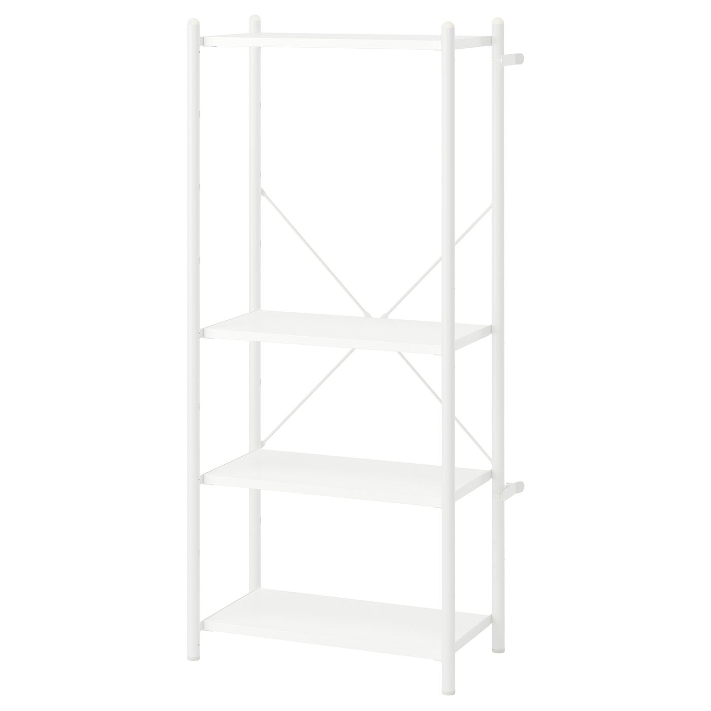 FRÖSKELÅS storage unit, white, 63x35x141 cm