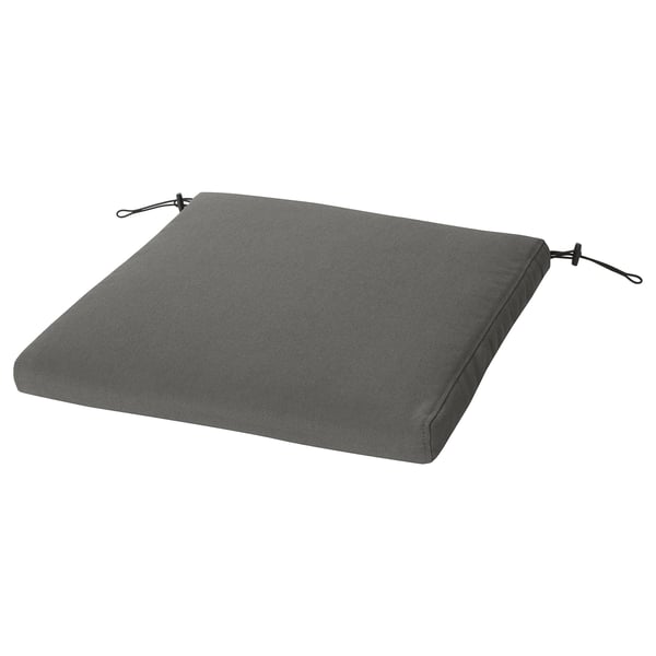 FRÖSÖN/DUVHOLMEN chair cushion, outdoor, dark grey, 50x50 cm