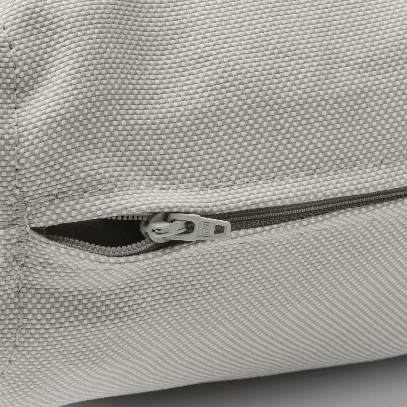 FRÖSÖN/DUVHOLMEN back cushion, outdoor, beige, 44x80 cm