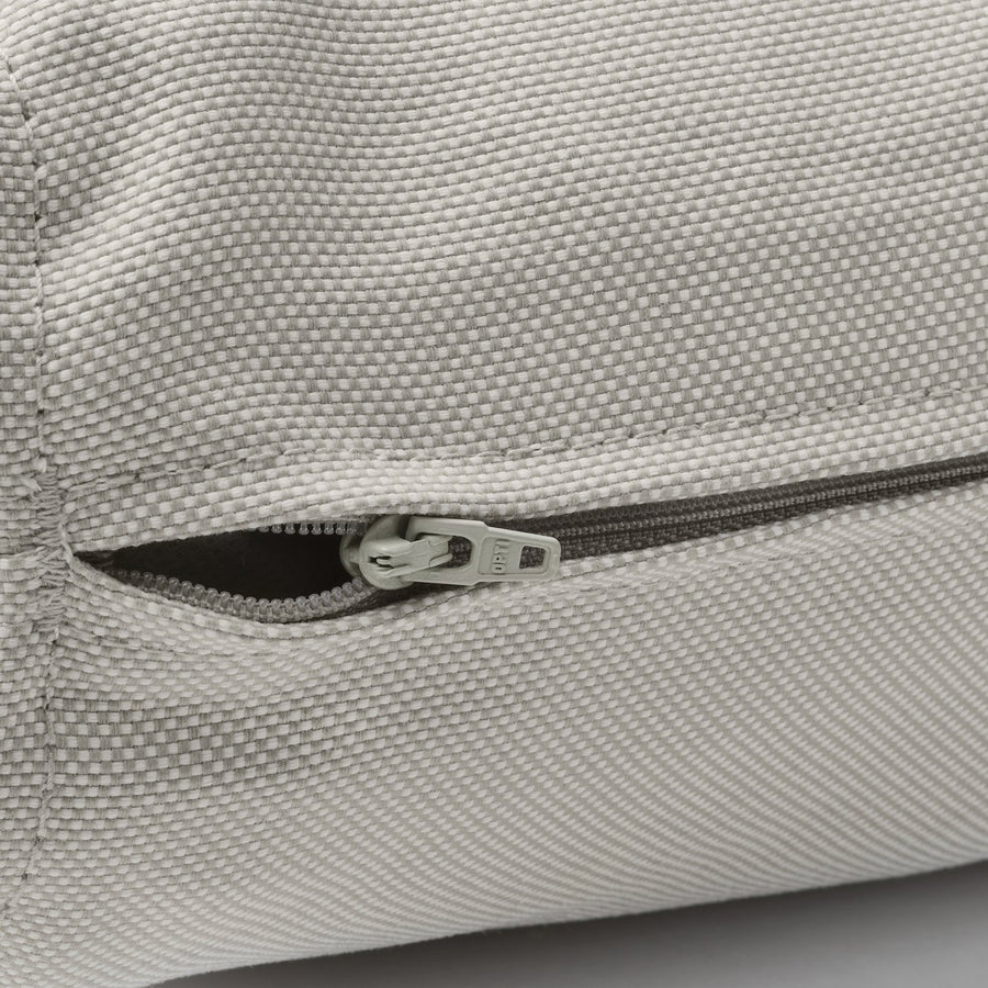 FRÖSÖN/DUVHOLMEN back cushion, outdoor, beige, 44x80 cm