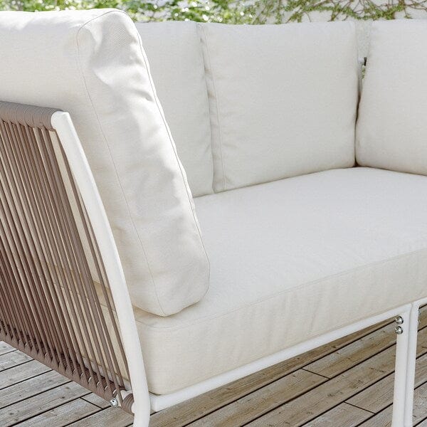 Ikea FRÖSÖN/DUVHOLMEN Seat cushion, outdoor, beige,124x62 cm