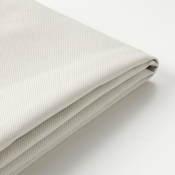 FRÖSÖN sun lounger cushion cover, outdoor beige, 190x60 cm