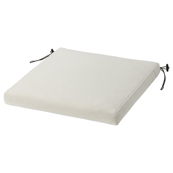 FRÖSÖN cover for chair cushion, outdoor beige, 44x44 cm