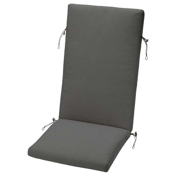 FRÖSÖN Seat/back cushion lining - dark grey exterior 116x45 cm , 116x45 cm