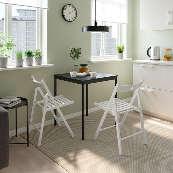 FRÖSVI folding chair, white, 44x77x51 cm