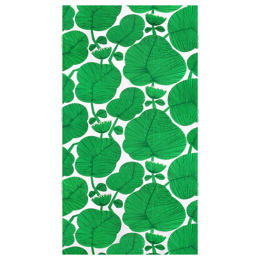 FRUKOSTVÄRD pre-cut fabric, green, 150x300 cm