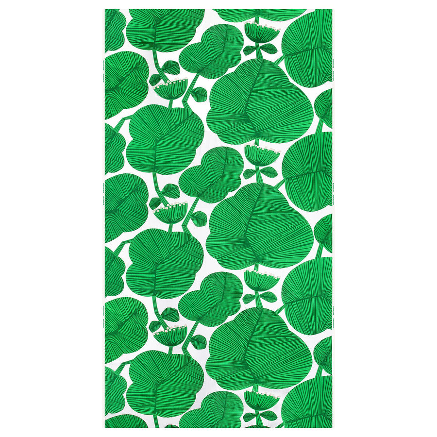 FRUKOSTVÄRD pre-cut fabric, green, 150x300 cm
