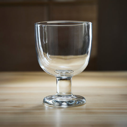 FRUKTDUVA goblet, clear glass, 27 cl