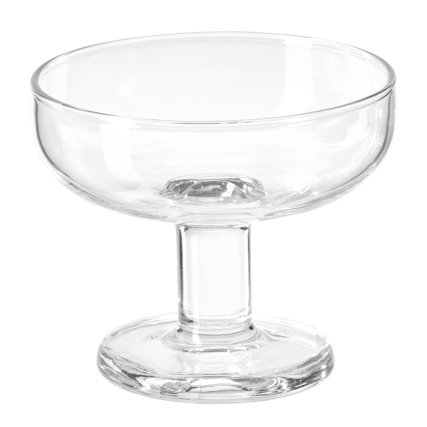 FRUKTDUVA champagne coupe, clear glass, 24 cl