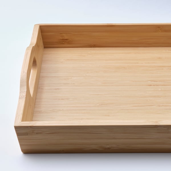 FRUKTSKAL tray, bamboo