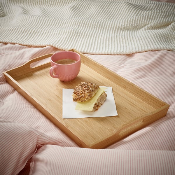 FRUKTSKAL tray, bamboo