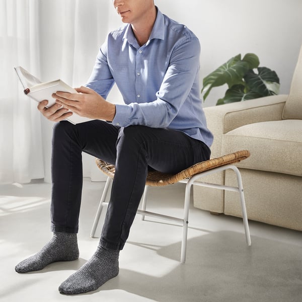 FRYKSÅS footstool, rattan, 69x47 cm