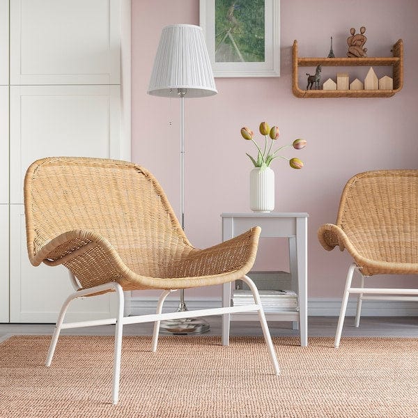 Ikea FRYKSÅS - Armchair, rattan