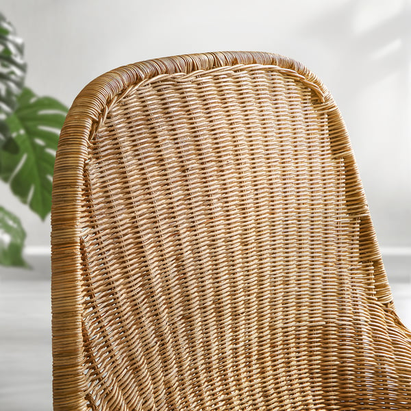 FRYKSÅS armchair, rattan, 89x84x85 cm