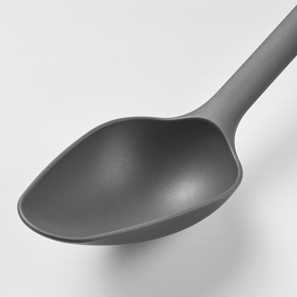 FULLÄNDAD spoon, grey, 33 cm