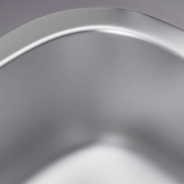 FYNDIG inset sink, 1 bowl, stainless steel, 46x40 cm