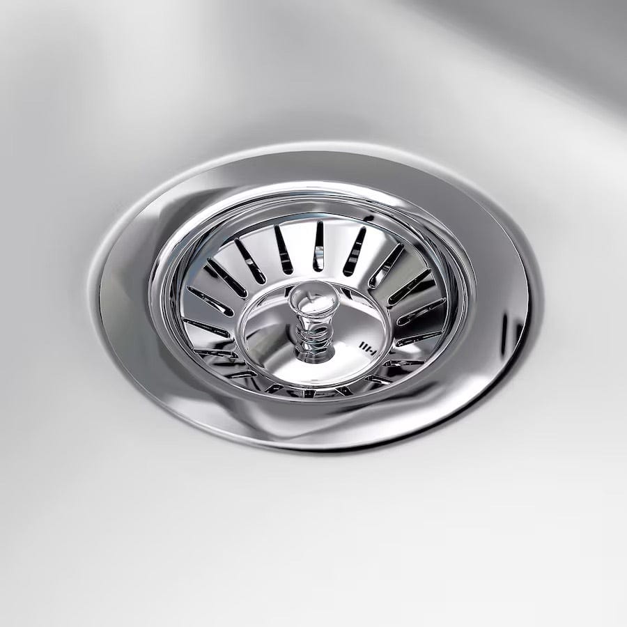 Ikea FYNDIG Single-bowl inset sink, stainless steel, 46x40 cm