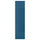 FYRUDDEN - FYRUDDEN Door with hinges, blue, 50x195 cm