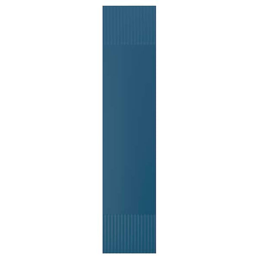 FYRUDDEN - FYRUDDEN Door with hinges, blue, 50x229 cm