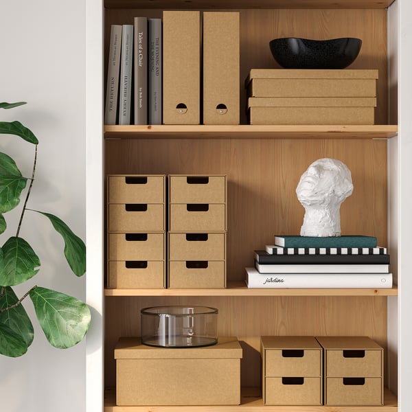 GÄRDESGÅRD mini 2-drawer chest of drawers, natural, 16x25 cm