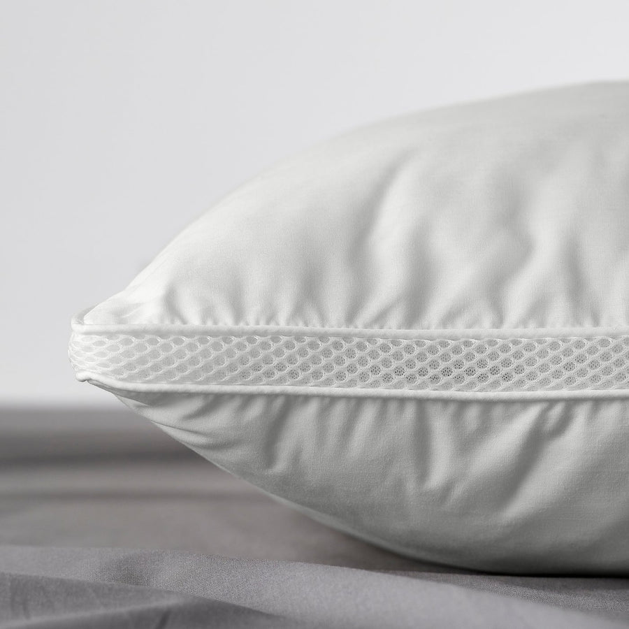 GAFFELKLOCKA pillow, low, 50x80 cm