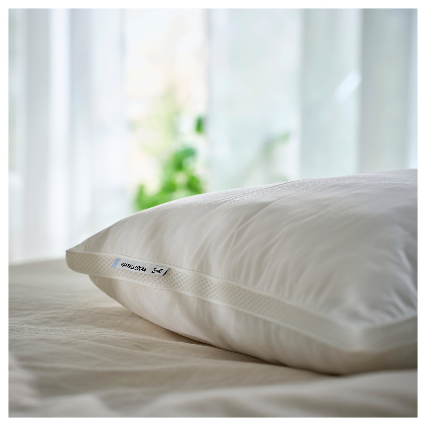 GAFFELKLOCKA pillow, high, 50x80 cm