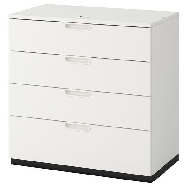 GALANT drawer unit, white, 80x80 cm