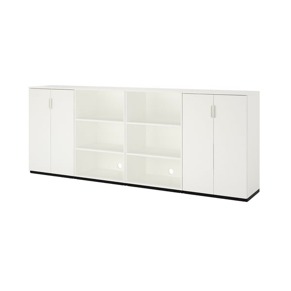 GALANT storage combination, white, 320x120 cm