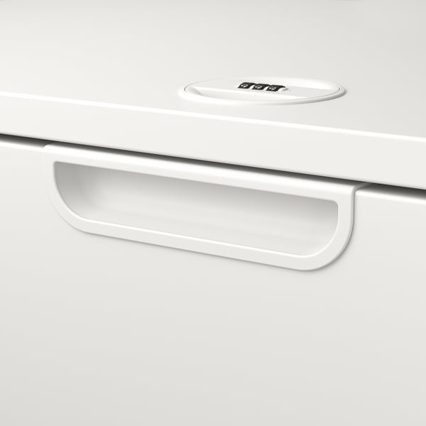 GALANT - Storage combination with drawers, white, 80x160 cm