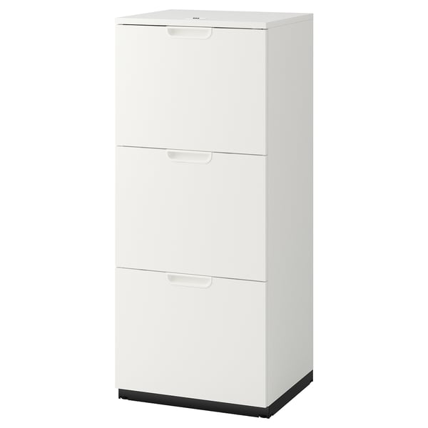 GALANT file cabinet, white, 51x120 cm