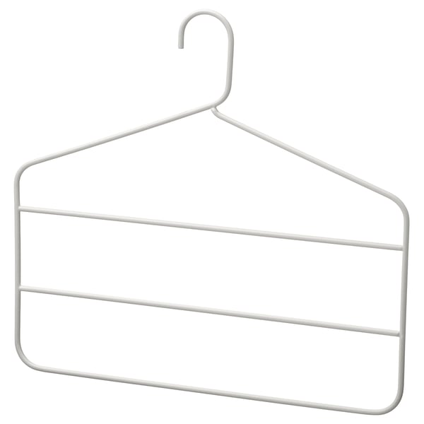GÅRDSMÄSTARE trouser/skirt hanger, white