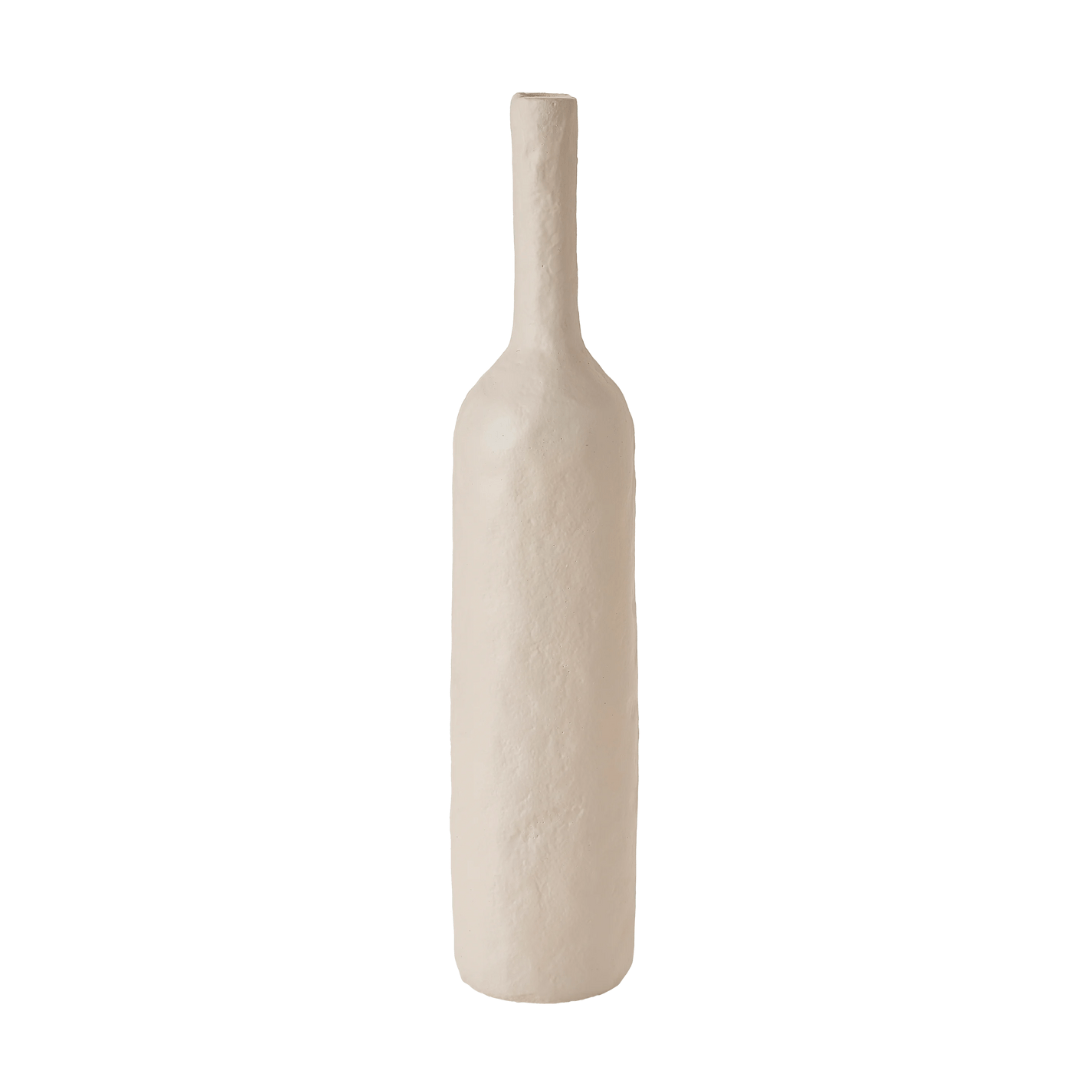 Casa ALU White vase, H 45 cm - Ø 9 cm