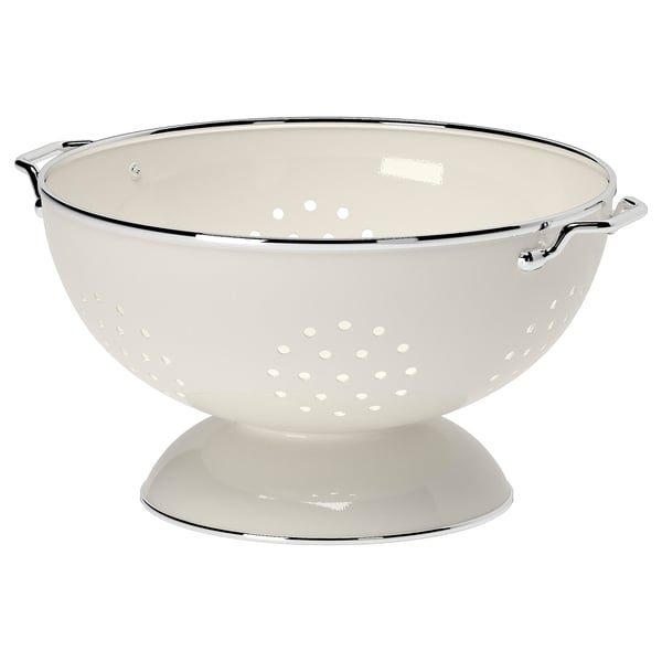 GEMAK colander, off-white, 22 cm