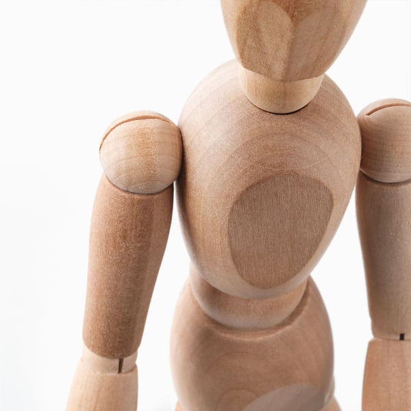 GESTALTA - GESTALTA Artist's dummy, natural, 33 cm