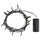 GETKÅL LED lighting chain, battery-operated outdoor, 4.5 m