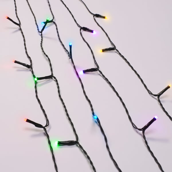 GETKÅL LED lighting, adjustable battery/outdoor color, 4.5m