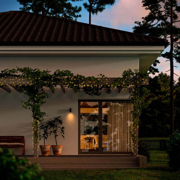 GETKÅL LED lighting, outdoor adjustable color, 14.6m