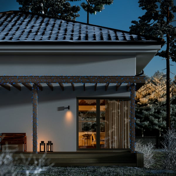 GETKÅL LED lighting, outdoor adjustable color, 14.6m